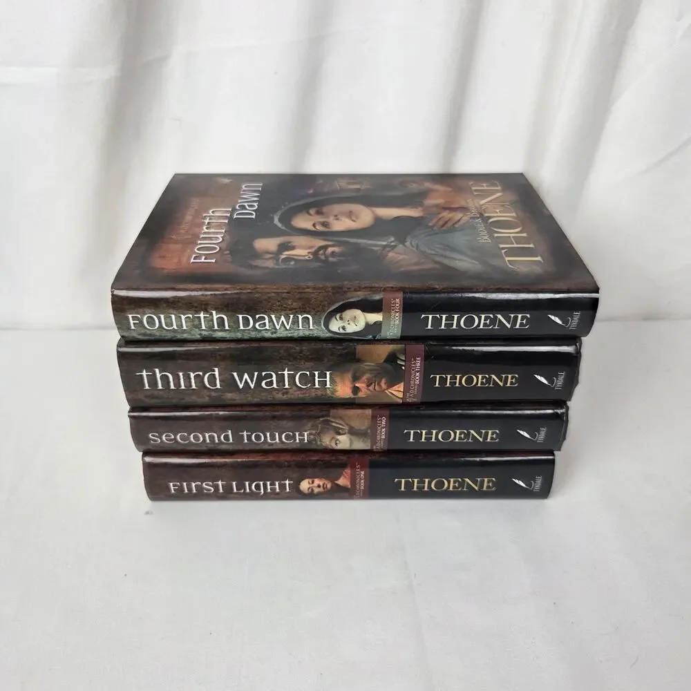 A D Chronicles Series Books 1-4 Hardcover Book Set Thoene 1st 2nd 3rd 4th Lot
